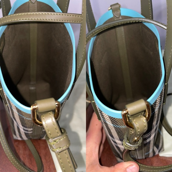 BURBERRY Mini London Tote Bag $1,350 - Picture 11 of 12